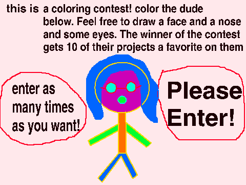 Coloring Contest! ENTER HERE! remix