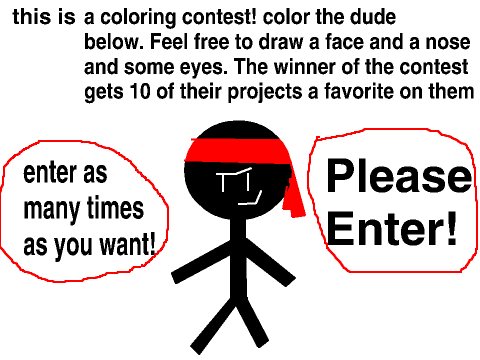 Coloring Contest! ENTRY