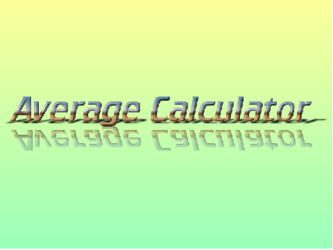 Average Calculator