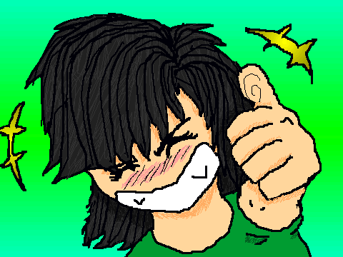 I'M AWESOME coloring contest XD- Wolfy Entry! :D