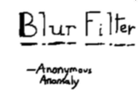 Blur Filter