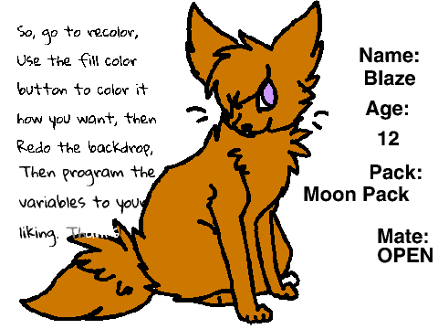 Fox Coloring Contest OPEN remix