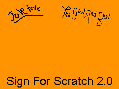 Sign For Scratch 2.0