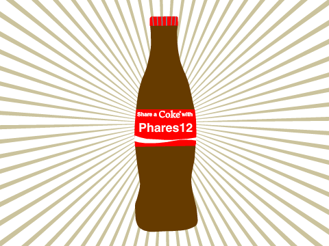 Share A Coke art 