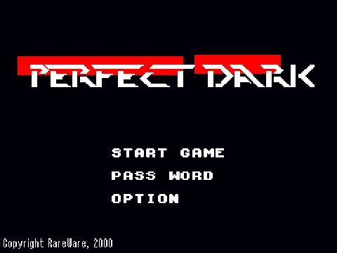 PERFECT DARK- MAIN THEME 8-BIT RENDITION