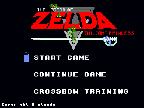 ZELDA TWILGIHT PRINCESS- MAIN THEME 8-BIT RENDITION
