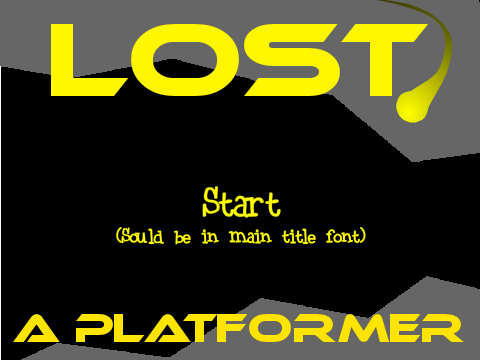 Main menu idea?