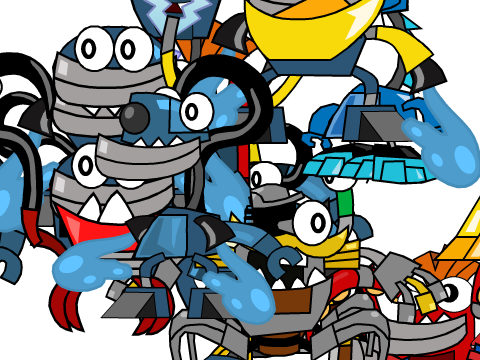 Finished MightNare and Wott, Almost finished  Tedbine and Teslo