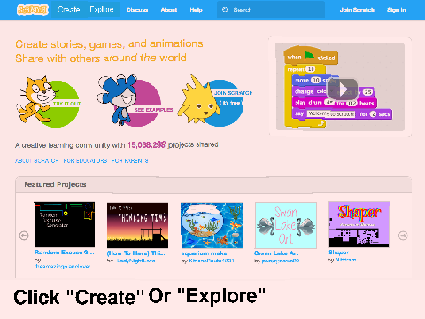 scratch.mit.edu DEMO