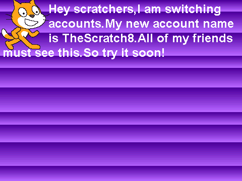 I am Switching Accounts