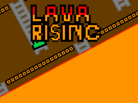 Lava rising