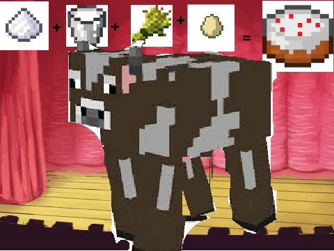 Singin' N' Dancin' Minecraft' cow remix