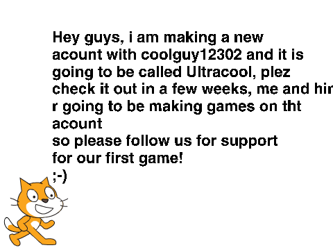 New Second Acount!