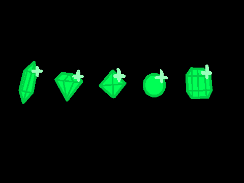 Bootyful shining Gems for Team Green
