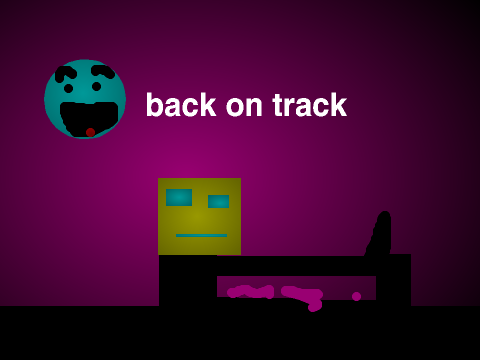 back on track music