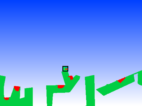 Cube World Scrolling
