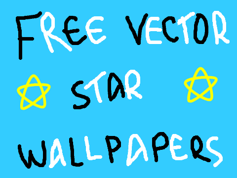 Free Vector Star Wallpapers!