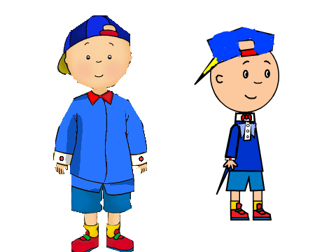 Tuxedo Piano Caillou Vector Sprite