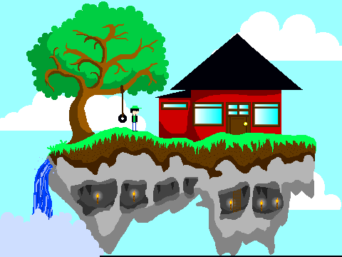 Floating Island Interactive Artwork