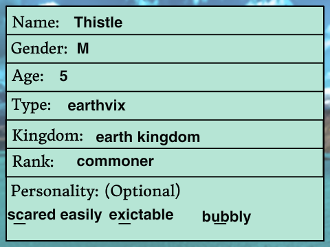 Land of the Shadows || thistle ||