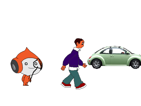 pico探偵　第一話　消えた　車の謎