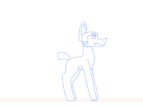 Vulpes walkcycle