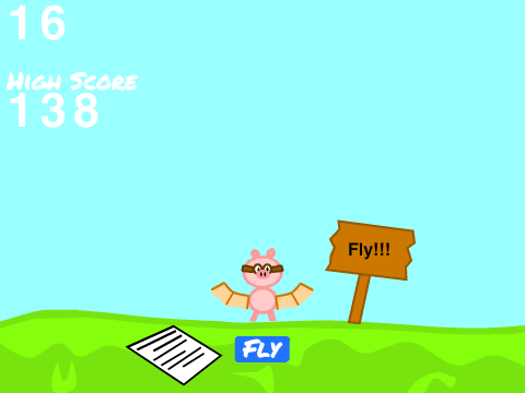 And who said pigs can't fly?