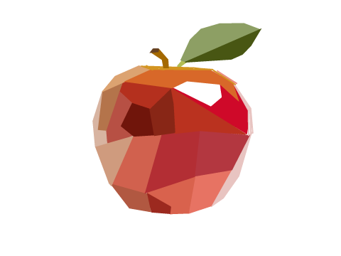 Apple Polyart Speedpaint