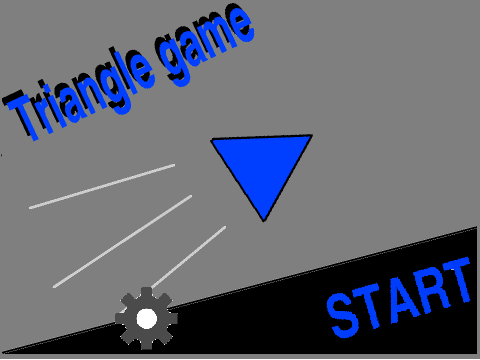 Triangle game