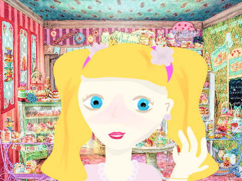 Candy shop girl (speed draw)