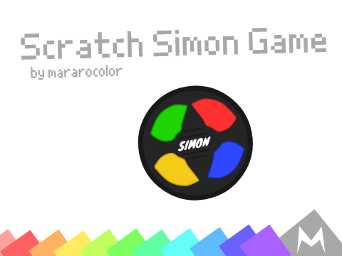 Scratch Simon Pattern Game
