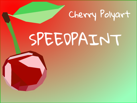 Cherry Polyart Speedpaint
