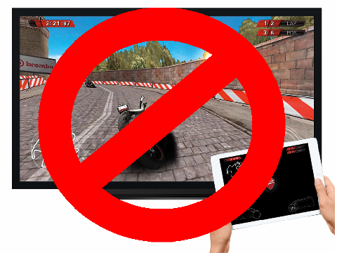 VIDEO GAMES ARE NOT ALLOWED FOR HOMEWORK TIME