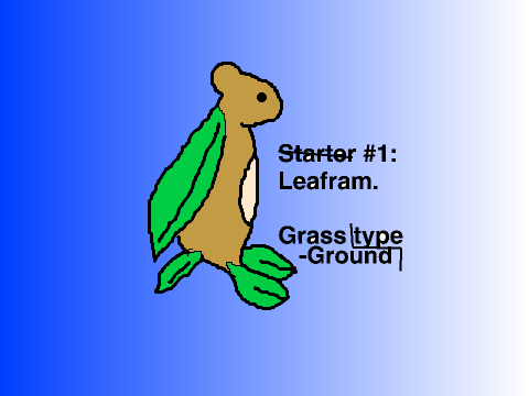 Ternoh Starter (fire) + extra pokemon