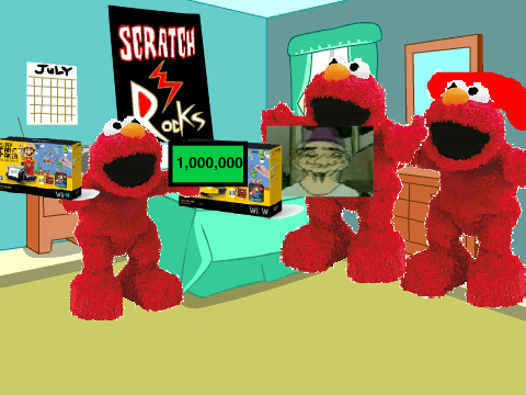 Elmo gets Super Mario Maker while grounded remix
