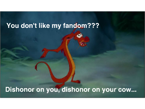 Reaction to People Who Don't Like My Fandom