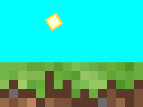 Minecraft Sunrise and sunset