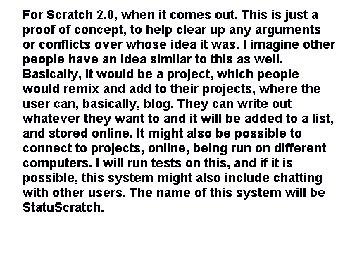 StatuScratch Proof of Concept