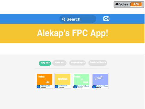 Alekap's Explore page FPC App! (Accepted!)