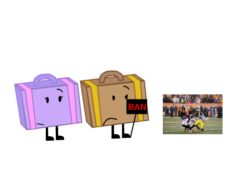 Suitcase bans antonio browns hit