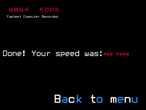 Speed Test improved graphics