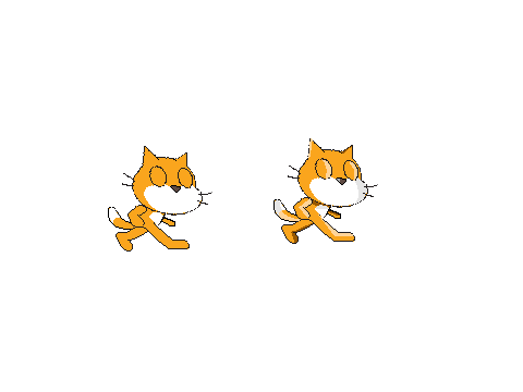 Scratch Cat Sleeping (Normal and Scratch X styles)