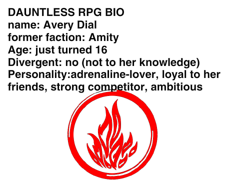 DAUNTLESS RPG BIO (Avery)