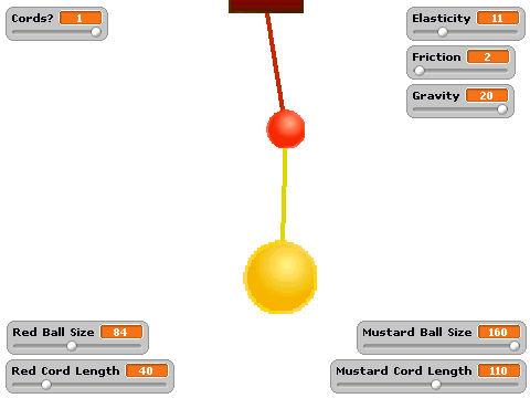 Elastic Double Pendulum