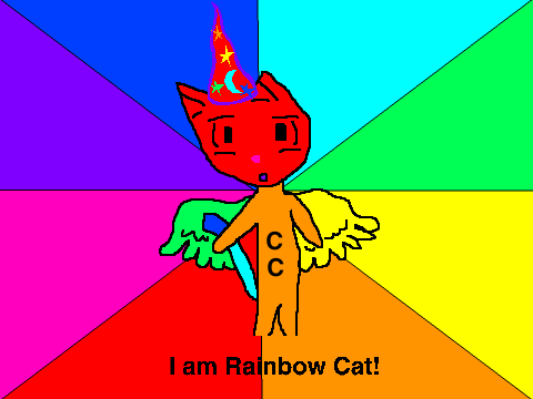 Rainbow Cat!!