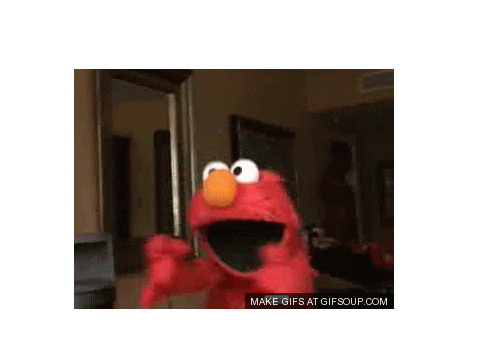 Elmo dancing for no apperent reason