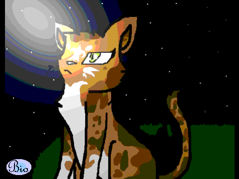 My new star character Kestrelflight!