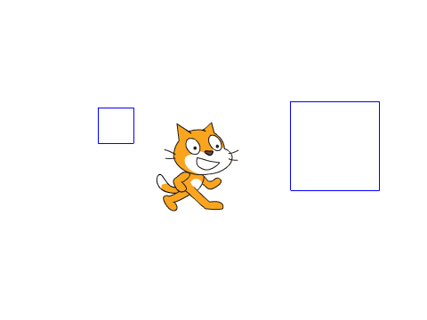 Draw a square block