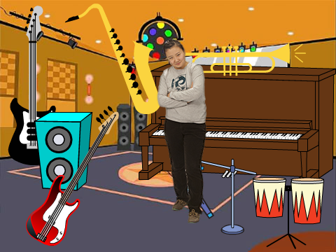 Estúdio de música (Music studio)