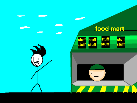 food store animationiser